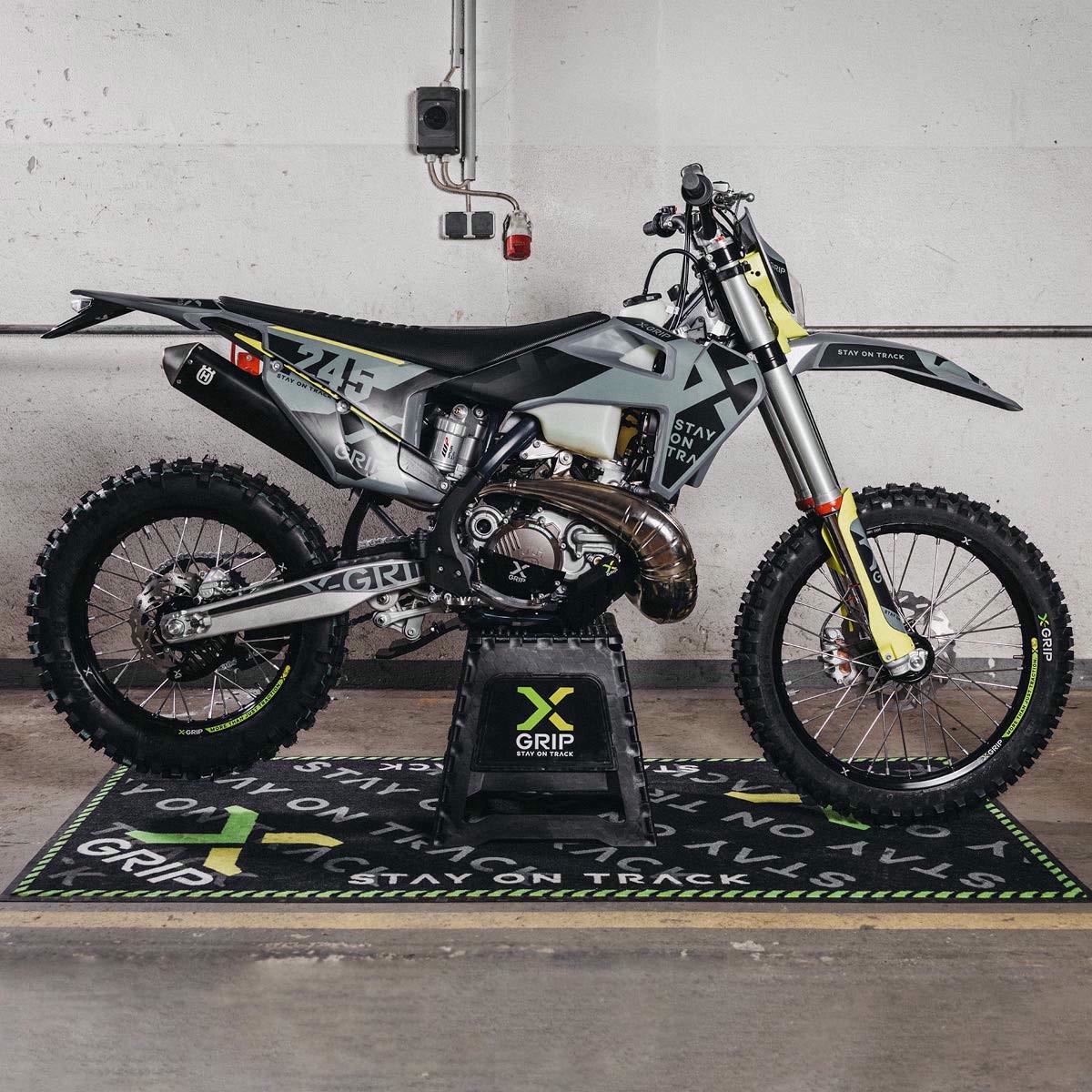 X-GRIP Graphic Kit for Husqvarna #20 - Grey matt