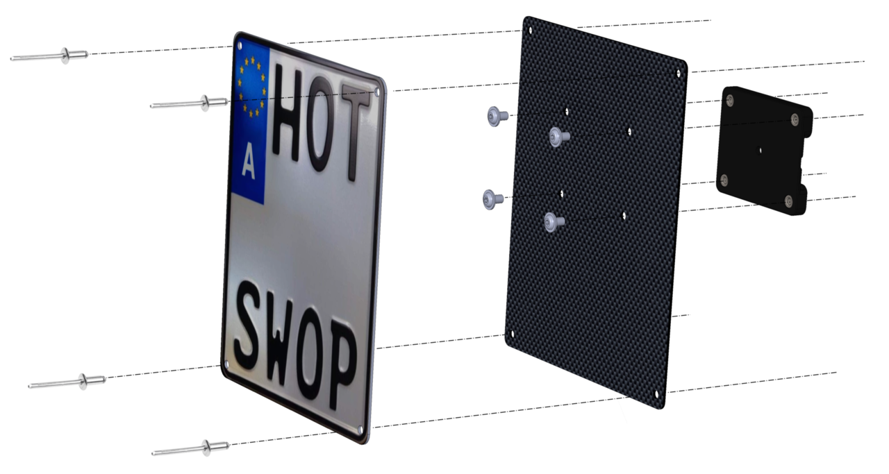 HotSwop Gorilla Carbon Plate DE