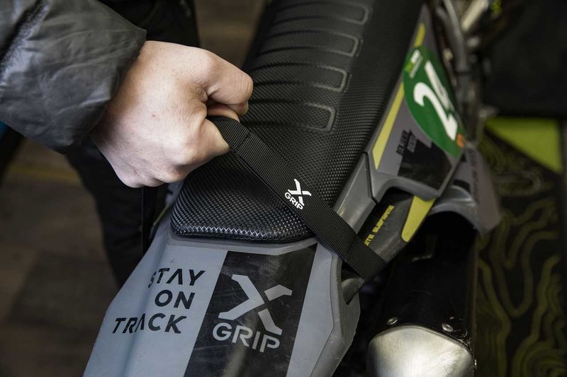 X-GRIP Bergegurt einstellbar hinten