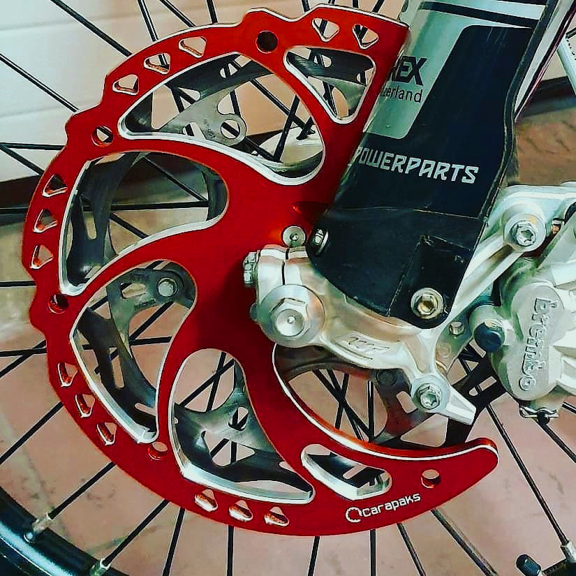 Brake Disc Guard front ALU Hard Enduro Shop