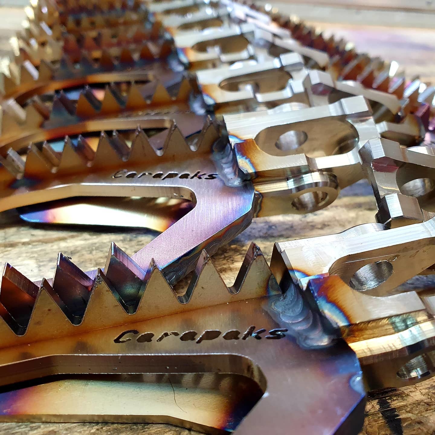 Carapaks Footpegs Xtrem