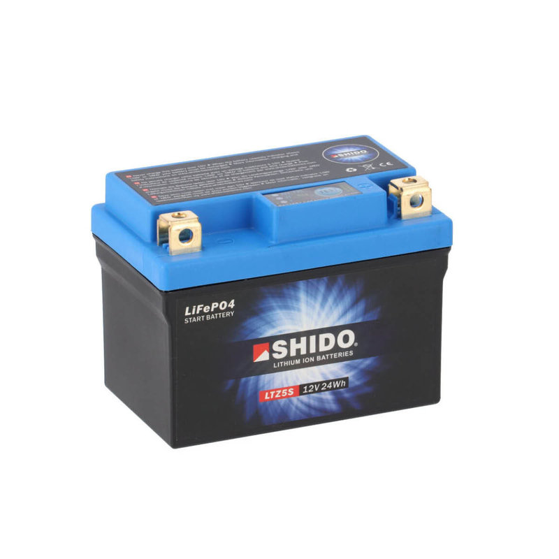 Shido Batterie LiFePO4,  2,0 AH
