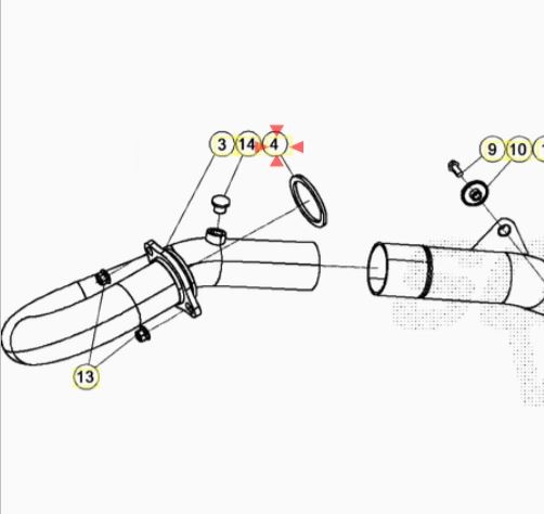 Beta Seal Exhaust Flange