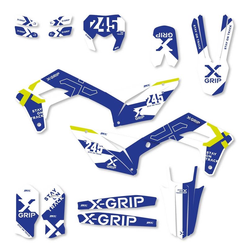 X-GRIP Graphic Kit Sherco #20 matt