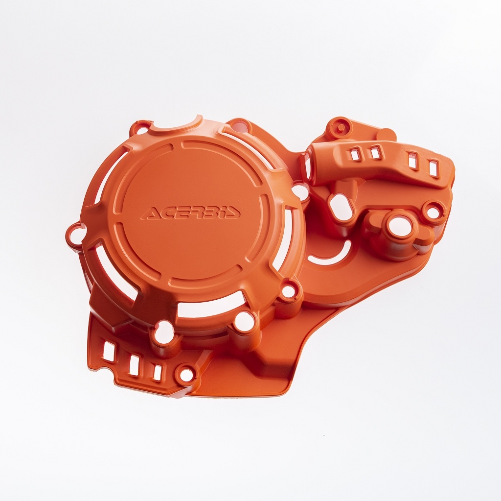 Acerbis Kupplungs / Zündungsdeckelschutz X-Power orange