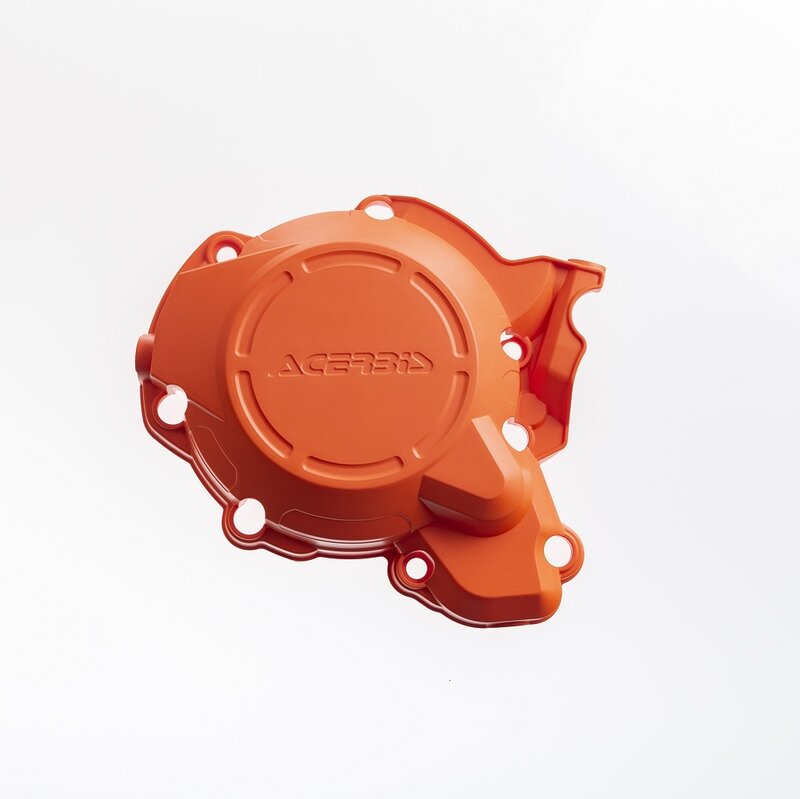Acerbis Motor Crankcase and Ignition/Clutch covers orange