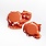 Acerbis Motor Crankcase and Ignition/Clutch covers orange