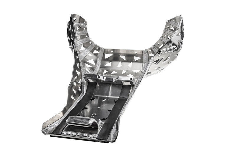 Dowatek Skid plate with exhaust pipe guard