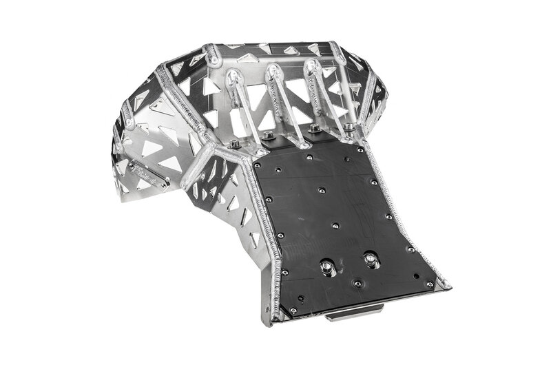 Dowatek Skid plate with exhaust pipe guard