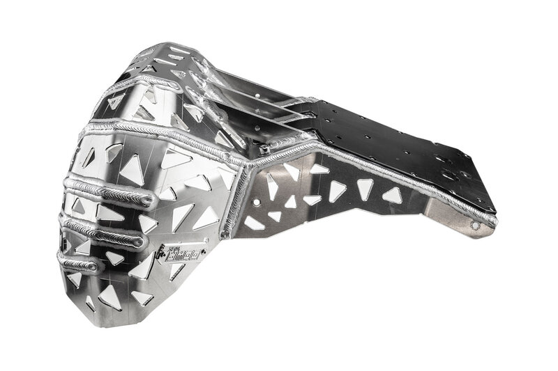 Dowatek Skid plate with exhaust pipe guard