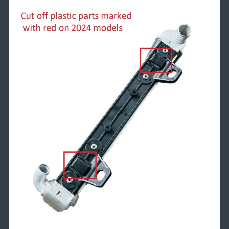 Dowatek Kühlerschutz mit Gitter und Lüfteraufnahme