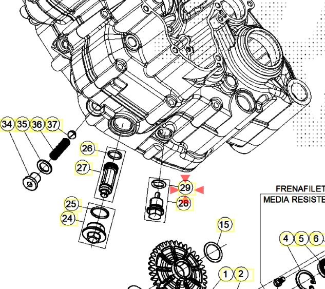 Beta O-Ring Transmission oil drain plug