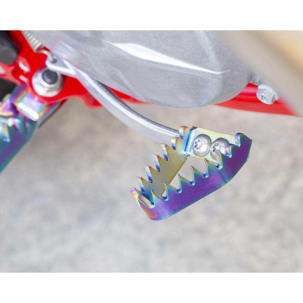 S3 Titan Auftritt Bremspedal Rainbow 5cm