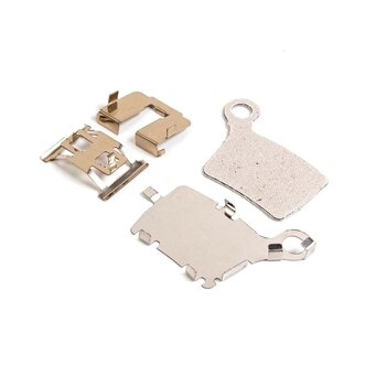 AWORKX Bremsbelagsfeder- & Isolationsblech hinten