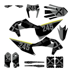  X-GRIP Graphic Kit for KTM #20 Gray matt
