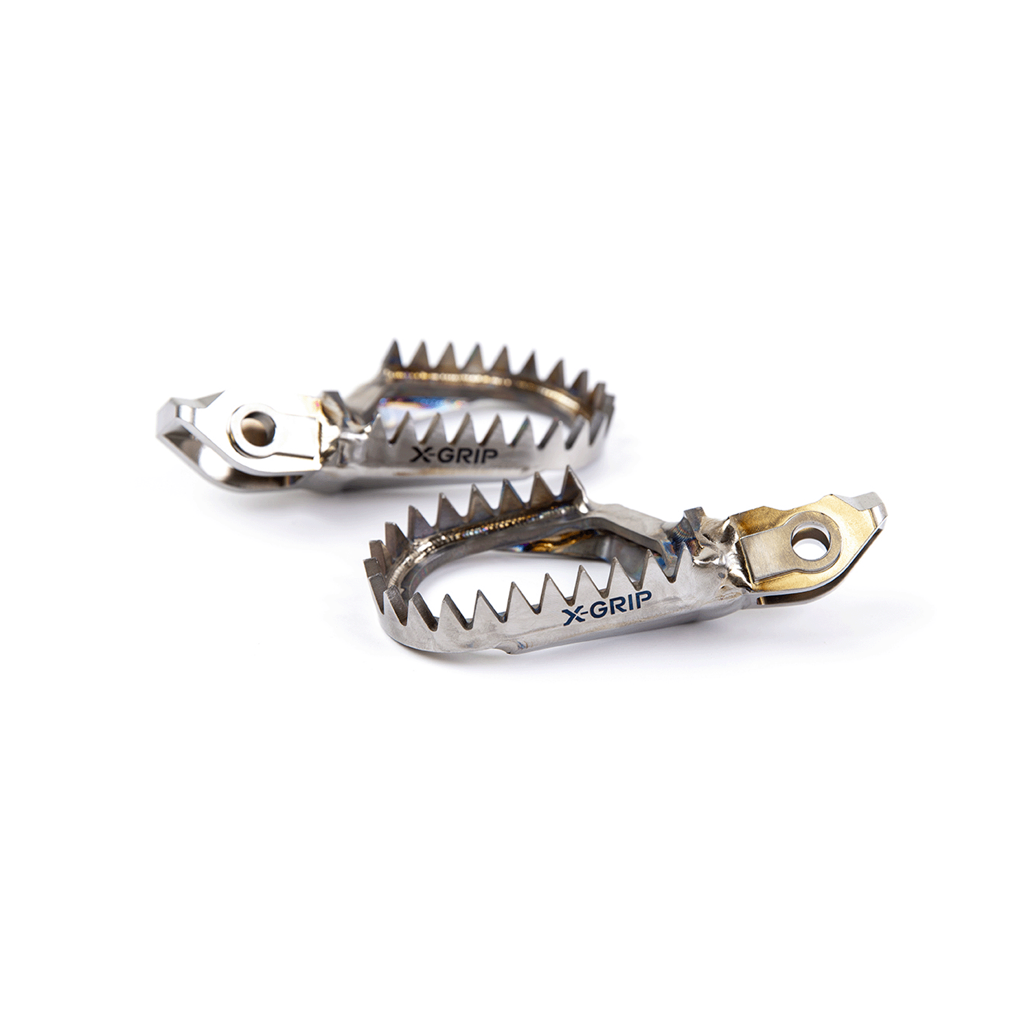 X-GRIP Piranhas Fußrasten Titan