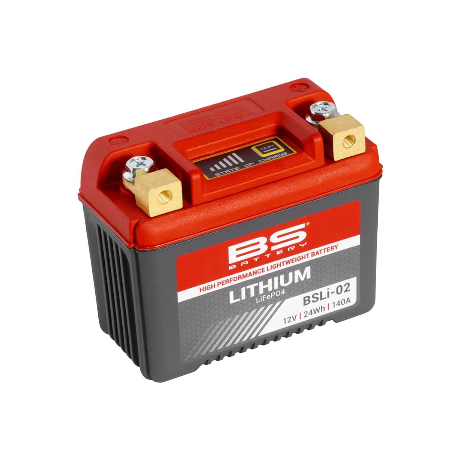 BS Battery Batterie LiFePO4,  2,0 AH