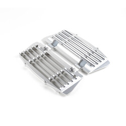  X-GRIP Radiator Guard Set Air Force Silver
