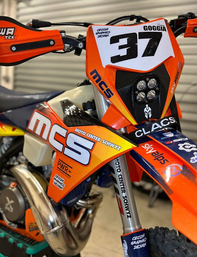 SPARTAN MXparts Power Led Scheinwerfer