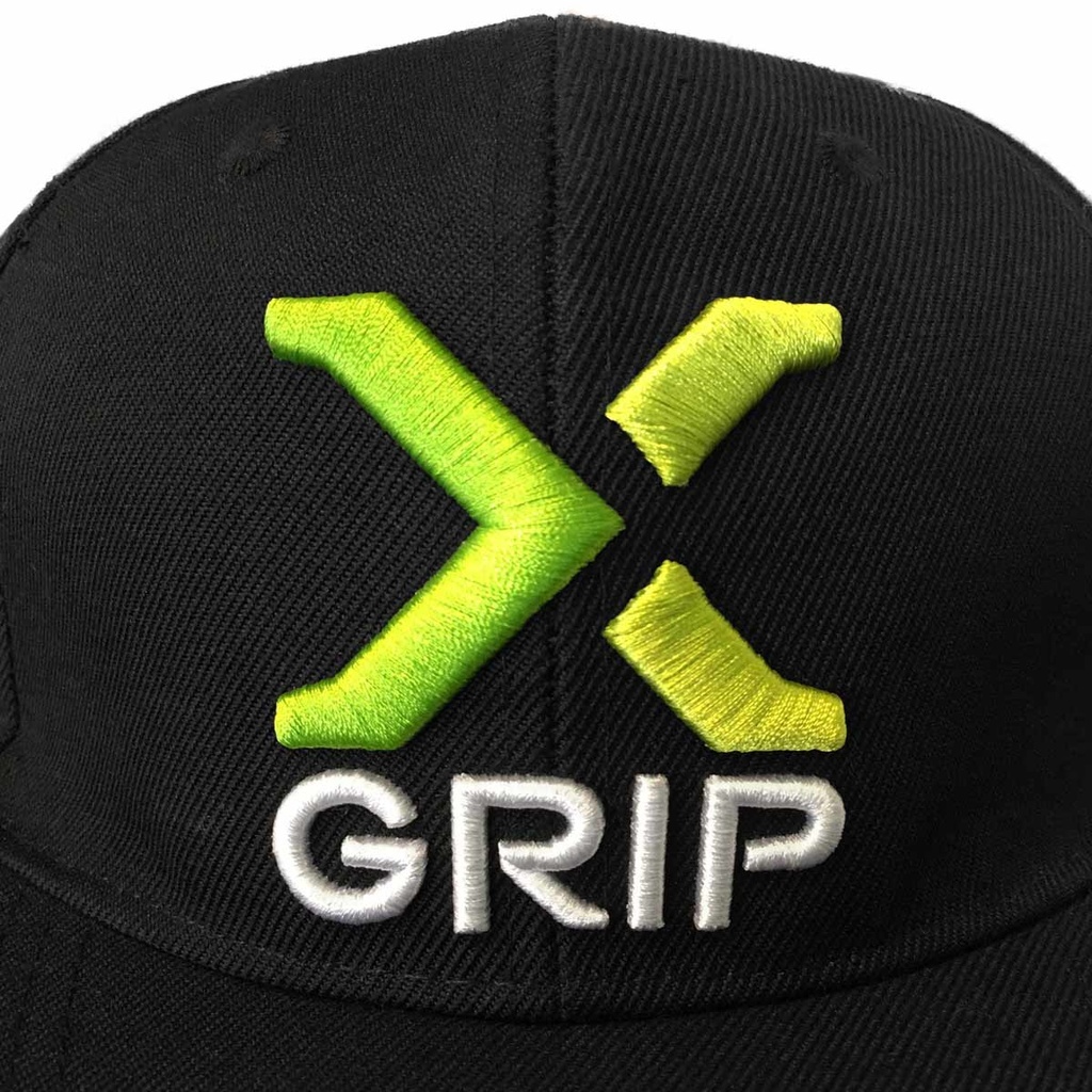 X-GRIP Kappe 3D Logo