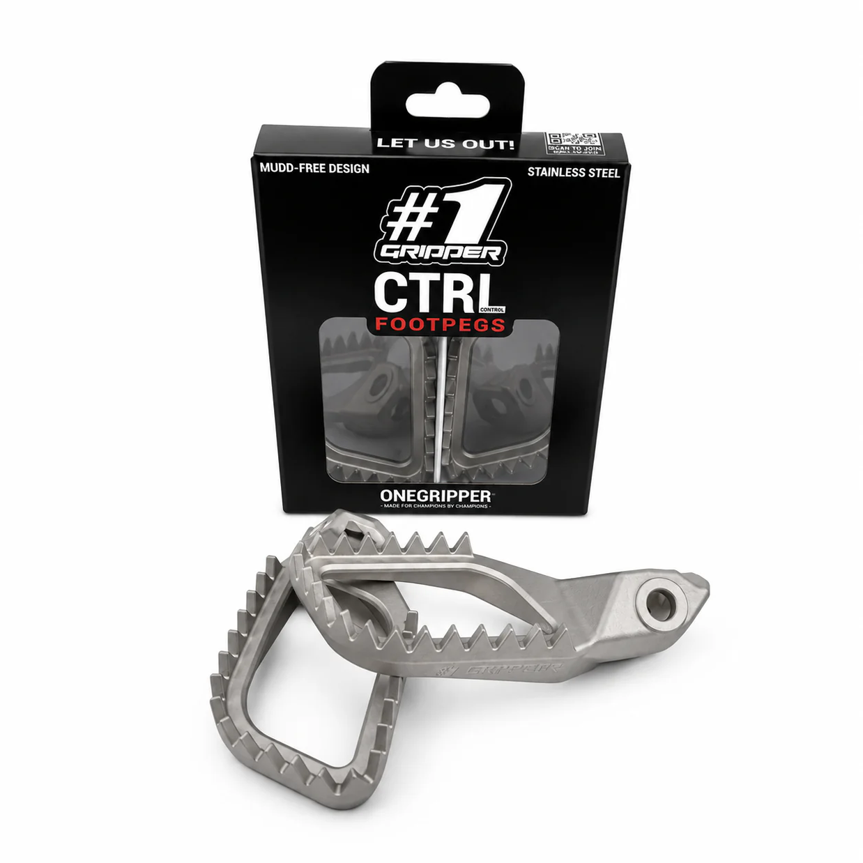 Onegripper Fußrasten CTRL V2