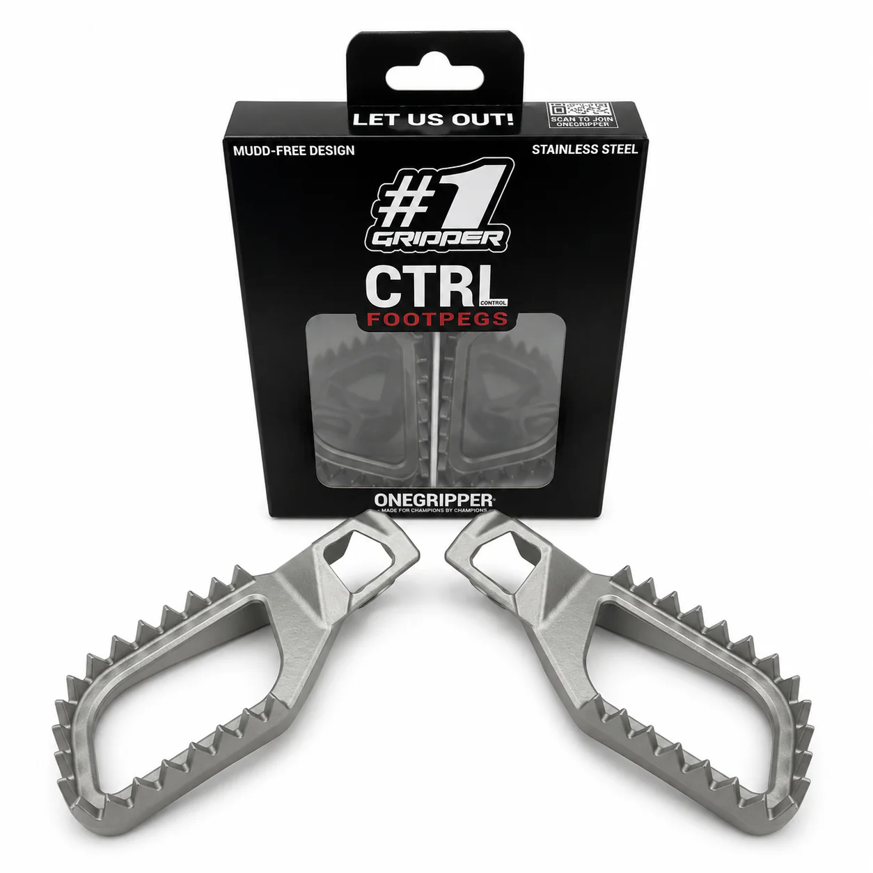 Onegripper Fußrasten CTRL V2