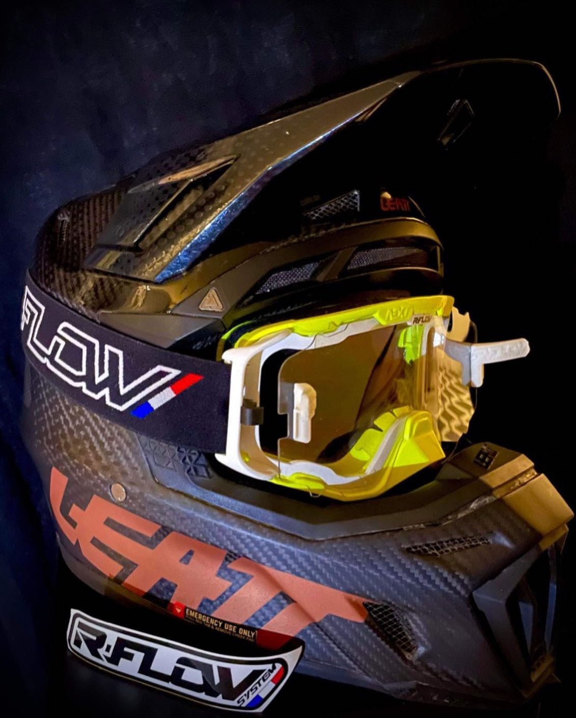 R-Flow System Next  MX / Enduro Brille BELÜFTET