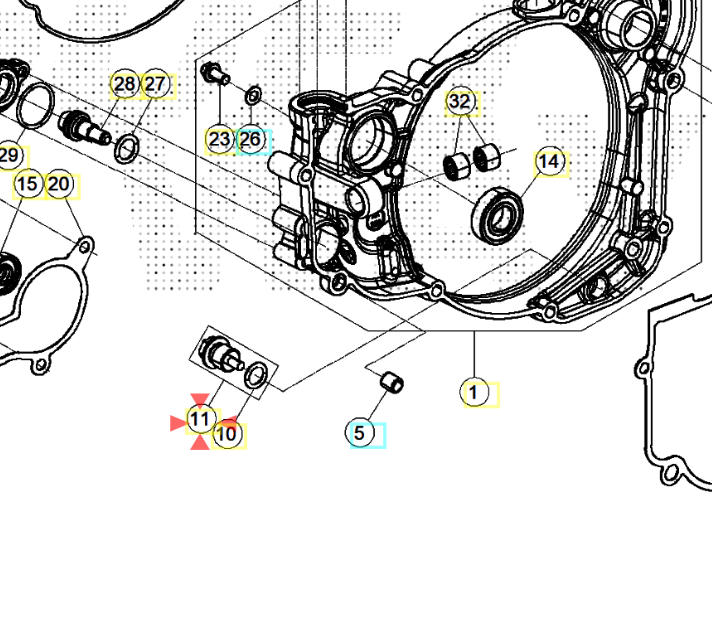 Beta Oil drain plug gear box
