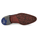 Floris van Bommel Veterboot blauw met print Floris van Bommel Veterboot blauw met print