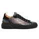 Giorgio Grijze sneakers crocoprint Giorgio Grijze sneakers crocoprint