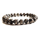 Klein Geluk Heren armband dalmatiër jaspis 8mm Klein Geluk Heren armband dalmatiër jaspis 8mm