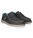 HeyDude Wally Sox Heren Instappers Charcoal
