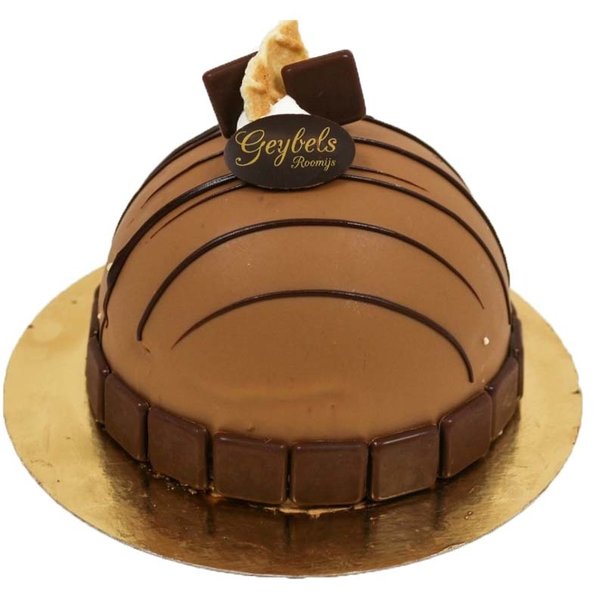 Feestbol - Gezouten Karamelroomijs met vanilleroomijs (6 personen)