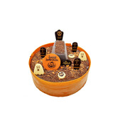 Halloween taart - vanille & chocolade (8 personen)