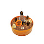 Halloween taart - vanille & chocolade (8 personen)