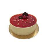 Roomijstaart - Vanille & Aardbei