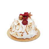 Roomijstaart - Framboise - frambozensorbet- 4 personen