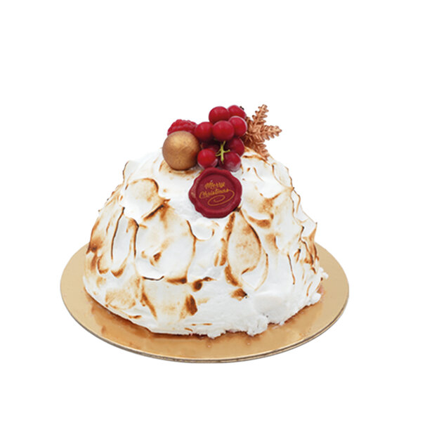 Roomijstaart - Framboise - frambozensorbet- 4 personen