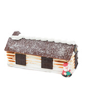 Kerststronk - vanille & aardbei  - 6 personen