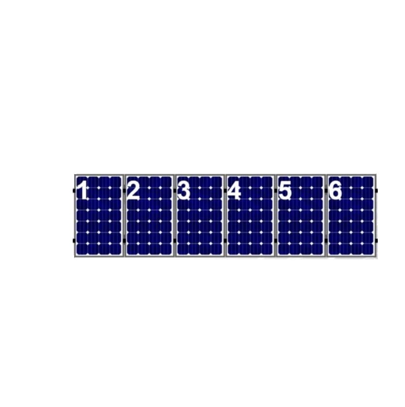 Staaldak 6 Panelen Portrait