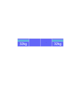 Blubase Connect 4 panelen 1815-1909MM - Montageset Zuid Landscape