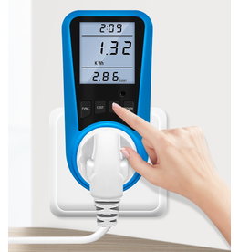 SB-AB kWh meter in stopcontact