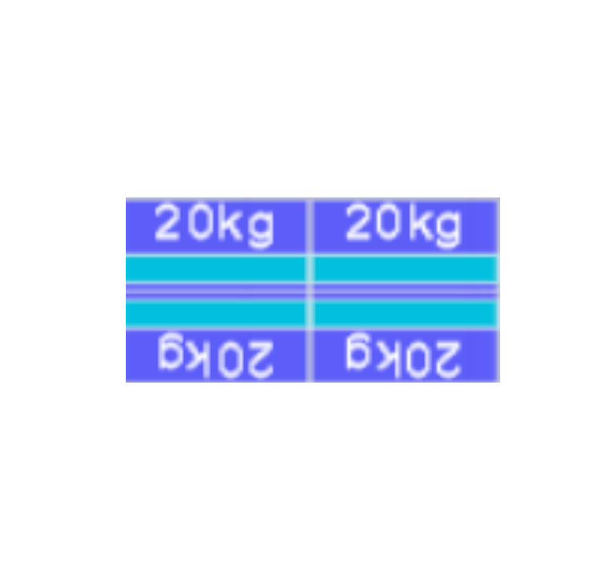 Blubase Connect 4 Panelen montageset Project O/W 2080