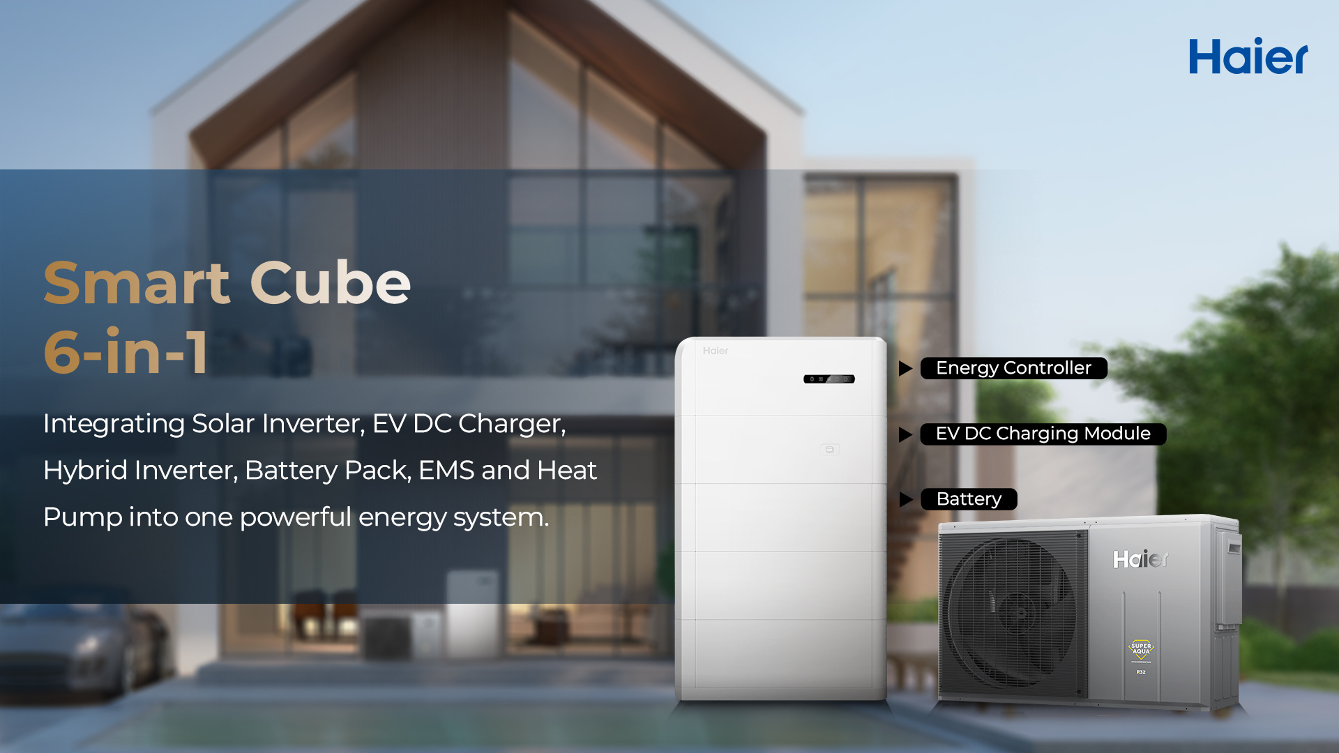 Haier 5 kWh Smart Cube Batterij Module