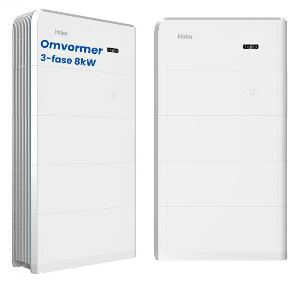 Haier 3-Fase omvormer 8kW voor de Smart Cube