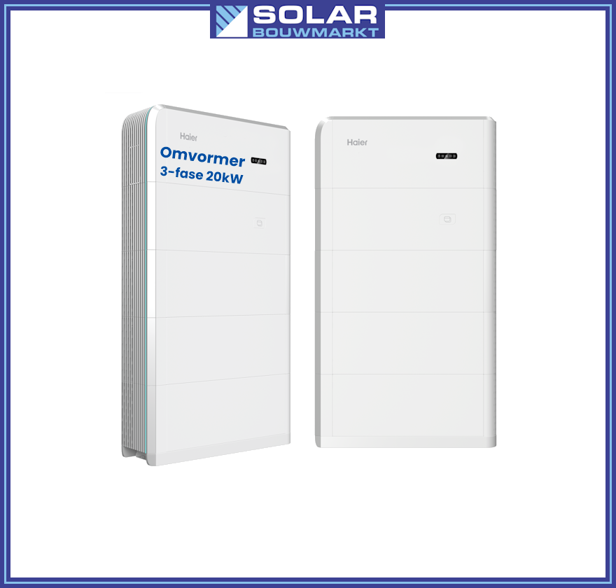 Haier 3-Fase omvormer 20kW voor de Smart Cube
