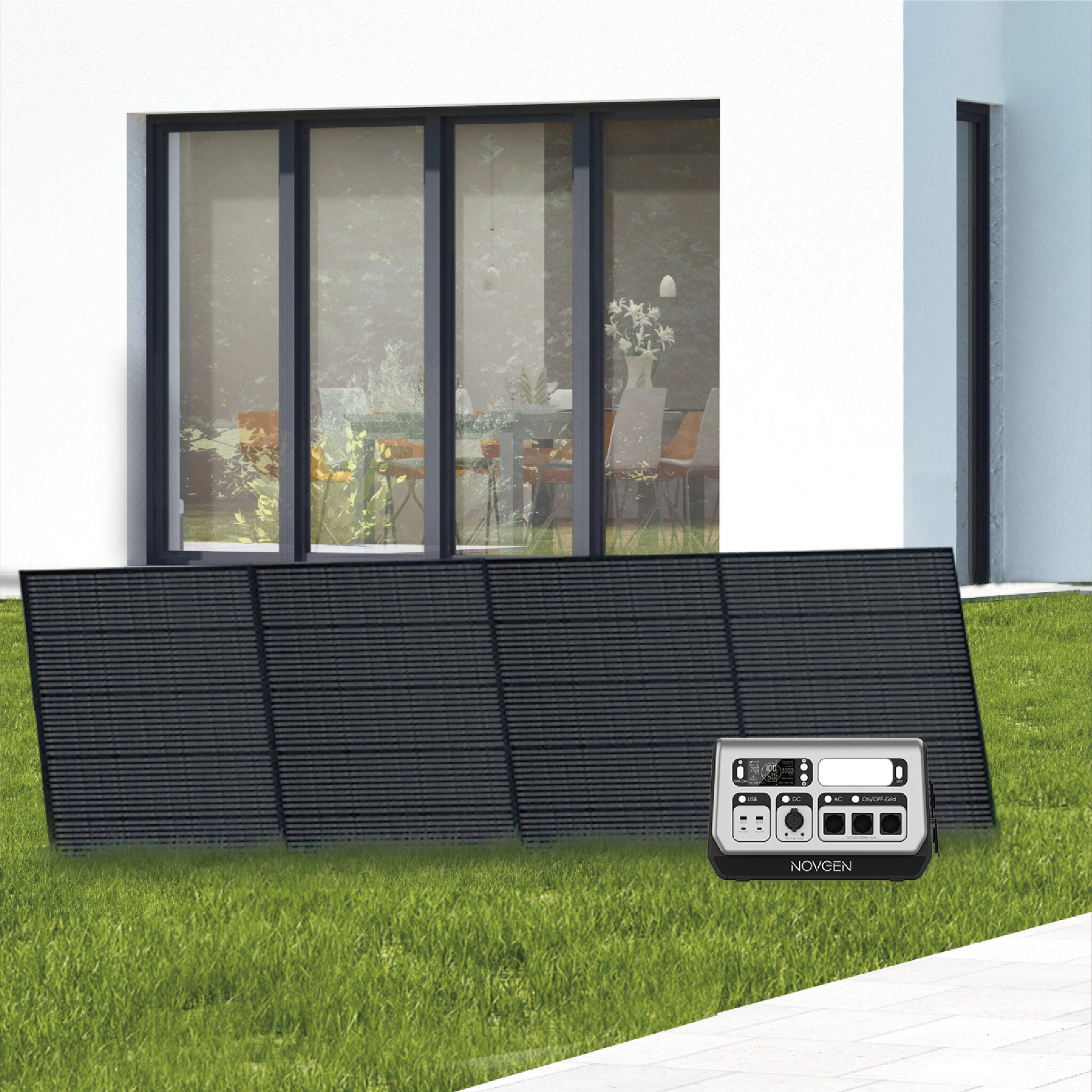 Novgen Plugin zonnepanelen systeem