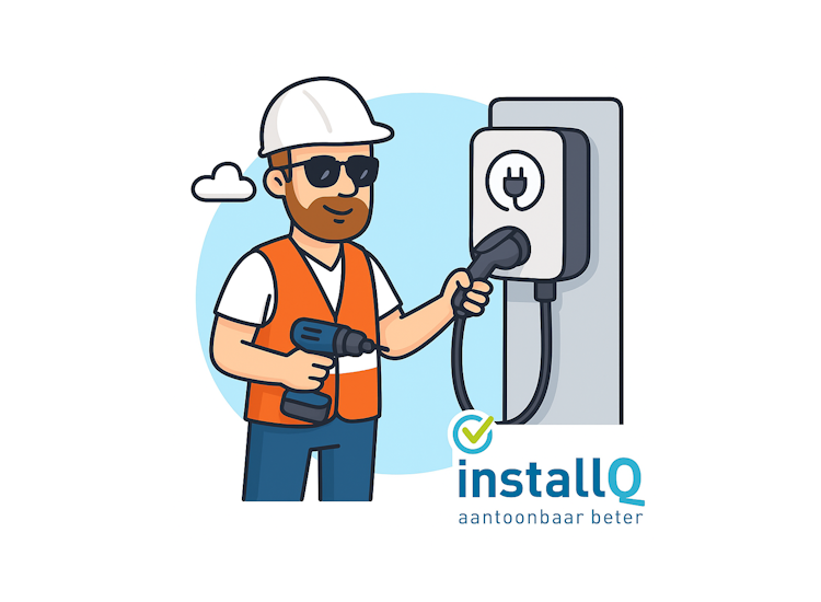 Volledige Installatie van 3 Laadpalen