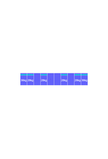 Blubase Connect Montageset Zuid portrait - 10 panelen 1035-1150MM
