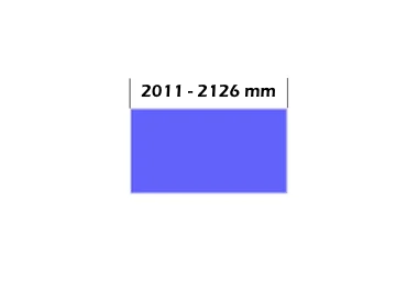 Paneel Lengte 2011-2126 mm